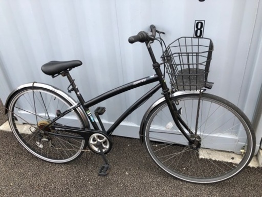 No.274 【LEDオートライト, 6段変速】★激安★ 中古自転車   27インチ 軽整備済み 安い 防犯登録 町田市 麻生区 神奈川