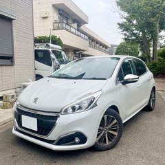 プジョー　208レザーエディション　限定車　極上車　新車ワンオー...