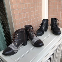 小学校卒業式の袴セットとブーツの画像