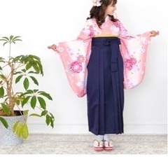 小学校卒業式の袴セットとブーツの画像