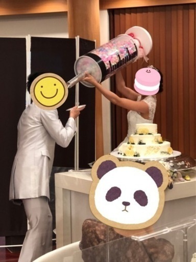 結婚式用注射器スプーン　　全長1300mm