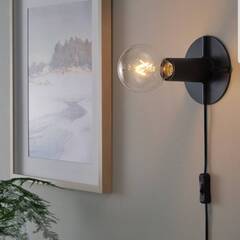 IKEAランプ　電球付きの画像