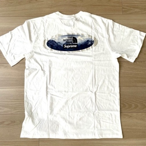 希少品！supreme ノースフェイス コラボTシャツ Lサイズ