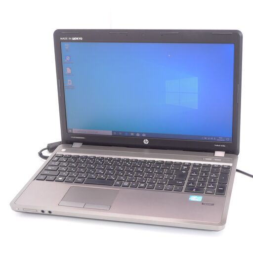 中古美品 15インチ Wi-Fi有 ノートパソコン HP 4540s 第3世代 Core i3 4GB DVDRW 無線 Bluetooth Windows10 Office 即使用可
