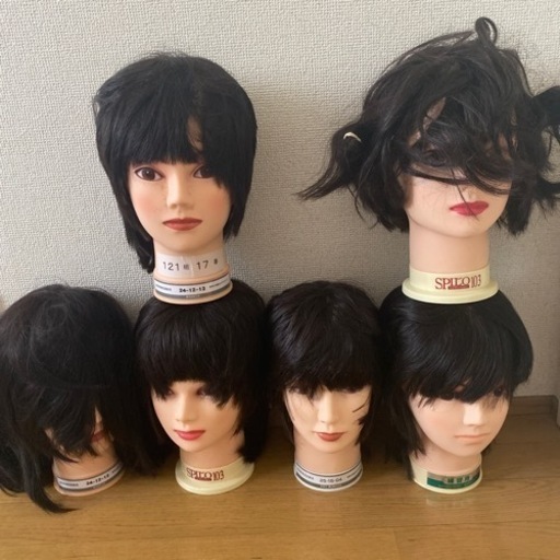カット用ウィッグ
