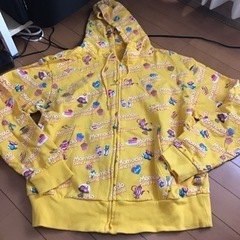 ももクロ　ももいろクローバーZ  パーカー　しおりん　玉井詩織　イエロー　限定品　ライブグッズ　受注商品の画像