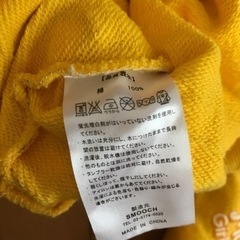 ももクロ　ももいろクローバーZ  パーカー　しおりん　玉井詩織　イエロー　限定品　ライブグッズ　受注商品の画像