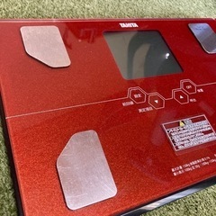 タニタ　体重計　インナースキャンの画像