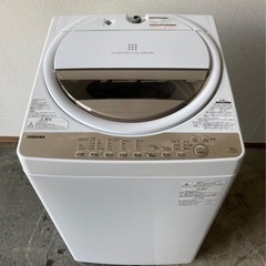 👑配送　設置無料　最短翌日お届け！👑美品✨ TOSHIBA/東芝/東芝株式会社/電気洗濯機/6.0kg/2019年製