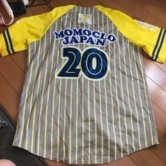 ももクロ　ベースボールシャツ　公式ユニフォーム　玉井詩織　しおりん　ファン　グッズ　イエローの画像