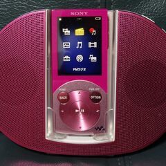 SONY ソニー　ウォークマン NW-S645 ピンク　と　ドッ...