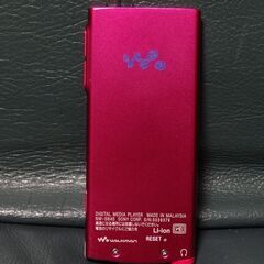 SONY ソニー　ウォークマン NW-S645 ピンク　と　ドッグスピーカー　SRS-NWGT014S　ACアダプター付の画像