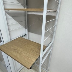 ラック キッチンラック シェルフ　棚　幅61cm ナチュラルの画像