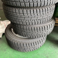 155/65R13 ホイル付きスタッドレスタイヤ　の画像