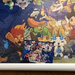 ジグソーパズル　枠付き完成品の画像