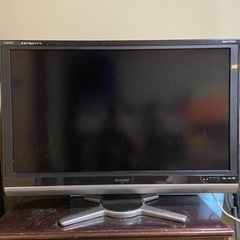 シャープ　42型　DVD、Blu-ray内蔵型　2009年式