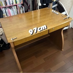 【確約済】学習机 木製