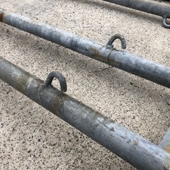 単管　鉄パイプ　支柱　本日までの画像