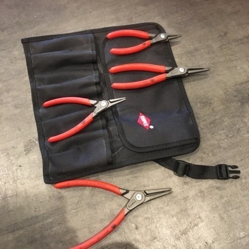 【美品】MAC TOOLS×KNIPEX スナップリング プライヤー 4本セット