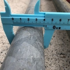 単管　支柱　鉄パイプ　クランプ付き　本日までの画像