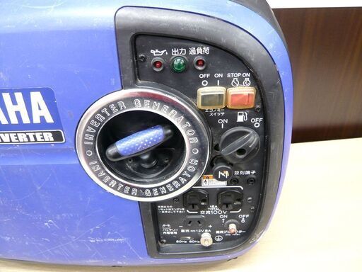 ヤマハ 1.6kVA 防音型 インバータ発電機 EF1600iS 中古 定格出力：1.6kVA [50Hz/60Hz] 苫小牧西店