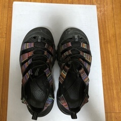 今週末取引なければ処分します。KEEN アクアシューズ24cm　中古