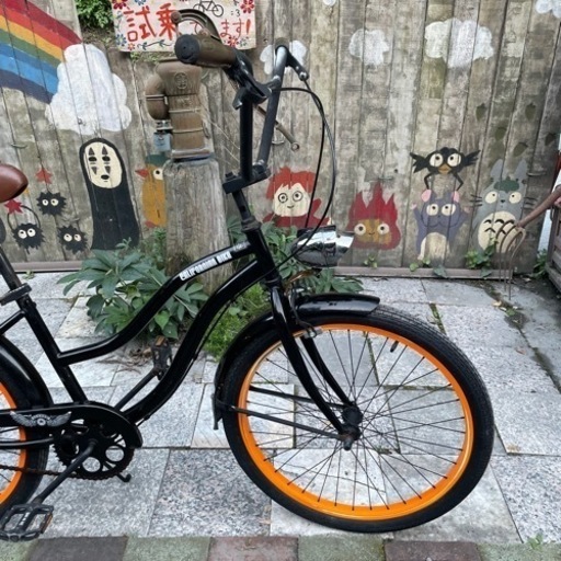 【2503】ビーチクルーザー　CALIFORNIAN BIKE 24インチ　12,700円（防犯・税込）