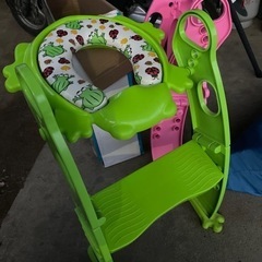 幼児用補助便座(グリーン)の画像