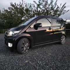 完売御礼🙇【中古車】車検１年３ヶ月　ムーヴカスタム　ターボ‼️　17インチアルミ✨　ローダウン車‼️の画像