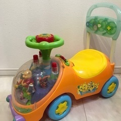 【中古品】くまのプーさん　キッズカー