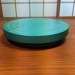 （陶芸用品）手回しろくろ  25センチ
