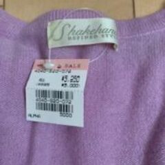 ◇カシミアセーター　新品ですが難ありの画像