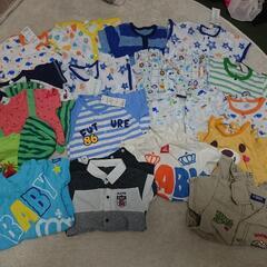 【新品＆中古】半袖ロンパースセットの画像
