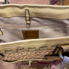 値下げしました　coach かごバッグ　可愛いです　格安で！の画像