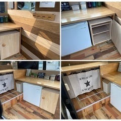 ⭐︎キッチンカー⭐︎車検R5/6迄⭐︎サンバークラシック⭐︎の画像