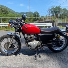 希少　CD250U 実働　書類有　街道レーサー　社外マフラー　セ...