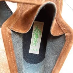 13cm スウェード くつの画像