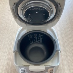 象印　炊飯器　IH 3合　2003 年製の画像
