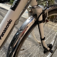Panasonic 電動自転車 ビビDX 24インチ ホワイト BE-ELD432の画像