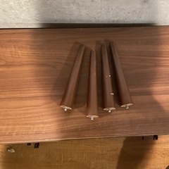 オシャレ棚　ウッド調の棚の画像