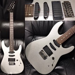 格安ストラト ギターGUITARメタリック輝き綺麗ケース先着順(...