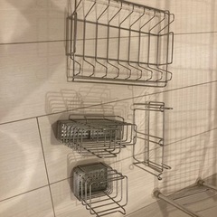 ニトリ　水切りラックの画像