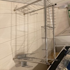 ニトリ　水切りラックの画像