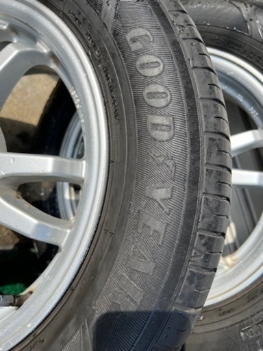 プリウス純正ホイールセット ジャンクです 引渡し限定