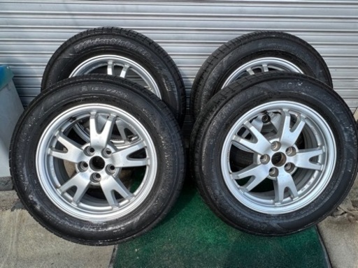 プリウス純正ホイールセット ジャンクです 引渡し限定