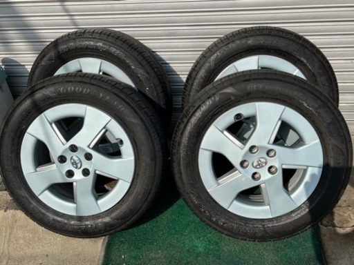 プリウス純正ホイールセット ジャンクです 引渡し限定