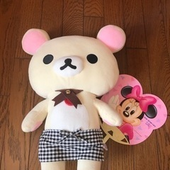 コリラックマ　ぬいぐるみ　人形の画像