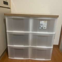 決まりました！ウッドトップチェスト