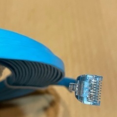 新品未使用 LANケーブル 青の画像