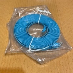 新品未使用 LANケーブル 青の画像